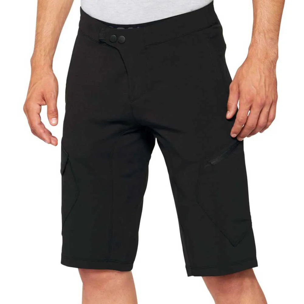 100% Ridecamp Shorts-32-Black-BRINK