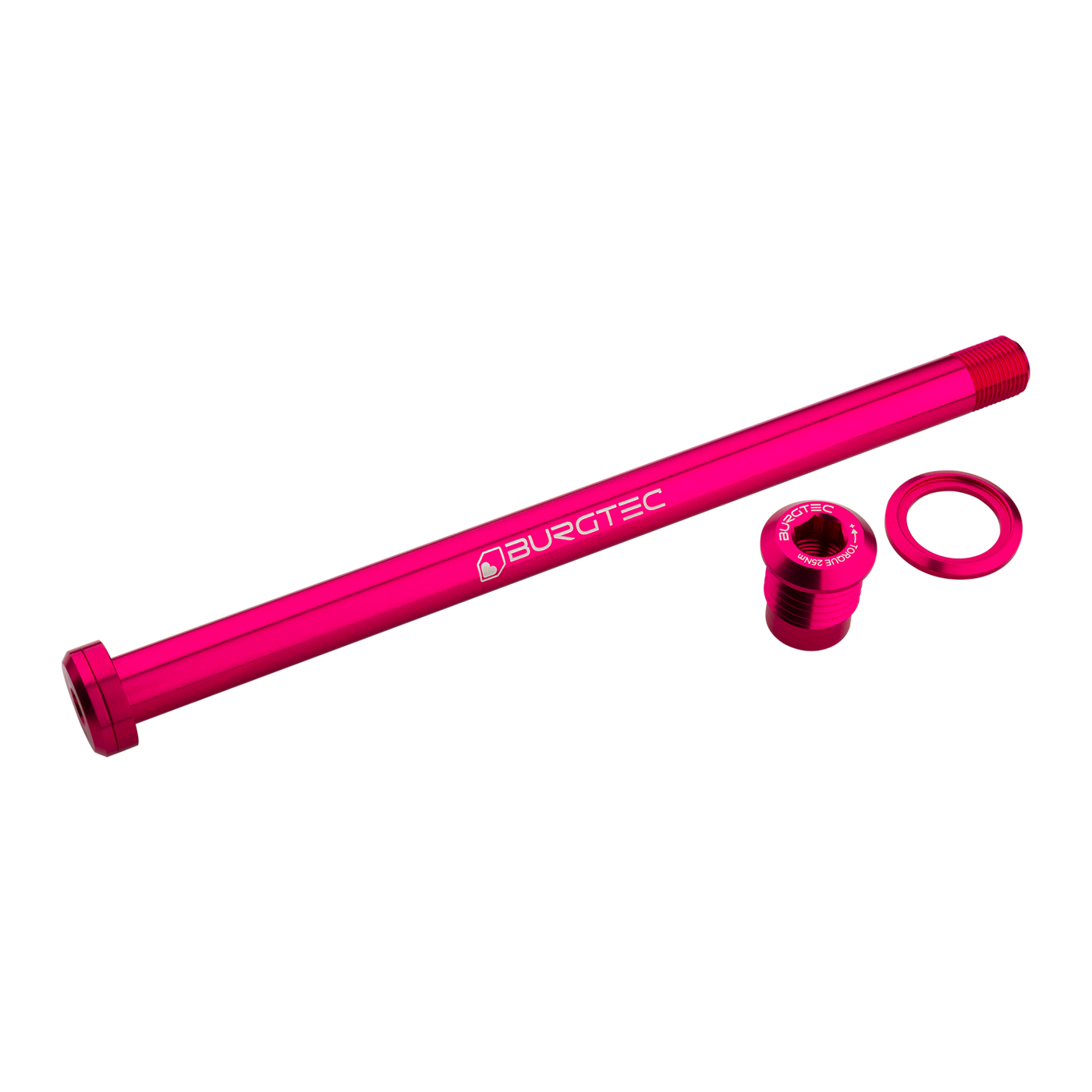 Burgtec 180mm x 12mm 1.00mm Pitch Rear Axle-BRINK