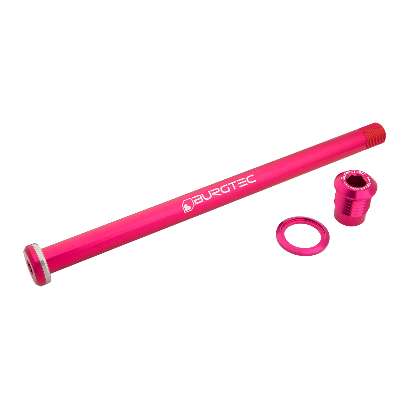 Burgtec 188mm x 12mm 1.00mm Pitch Rear Axle-BRINK