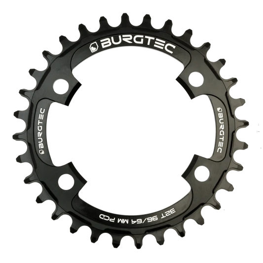 Burgtec 4-bolt 96/64mm PCD Thick Thin Chainring-BRINK