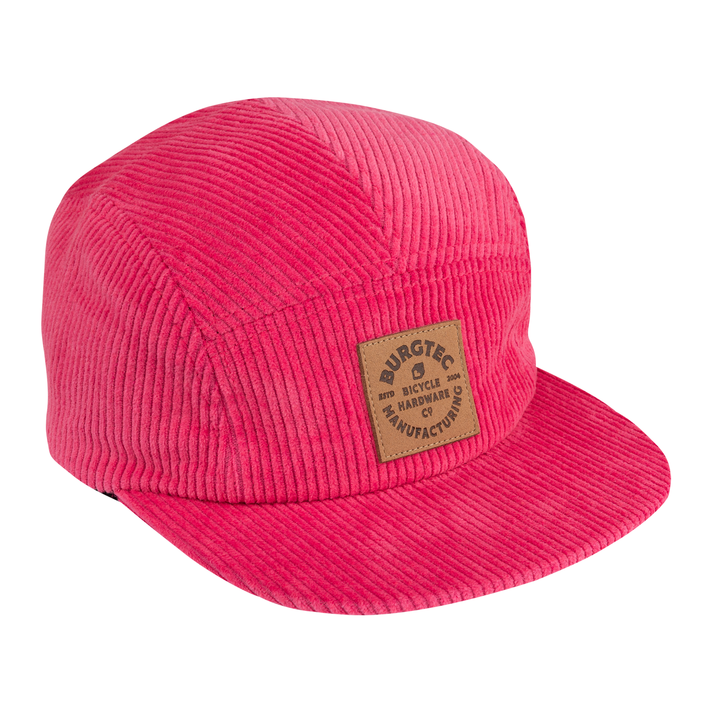 Burgtec Bandit Corduroy Five Panel-Toxic Barbie-BRINK