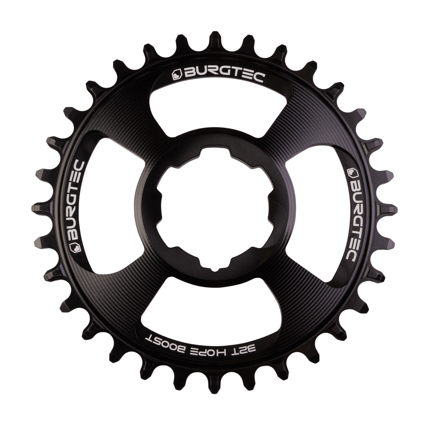 Burgtec Hope Thick Thin Chainring-28T-Burgtec Black-Boost-BRINK