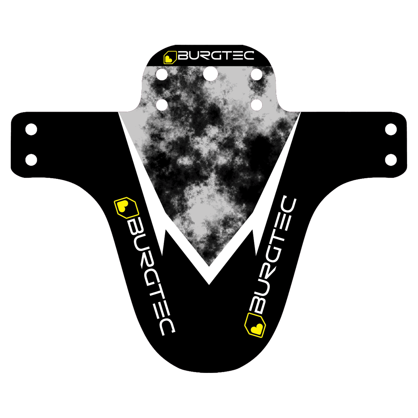 Burgtec Moto Mudguard-Acid Wash-BRINK