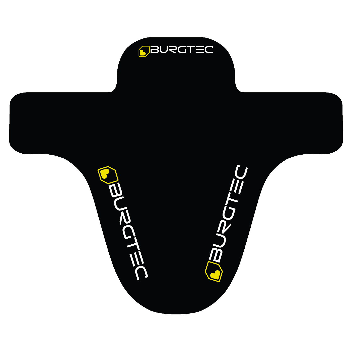 Burgtec Moto Mudguard-Black-BRINK