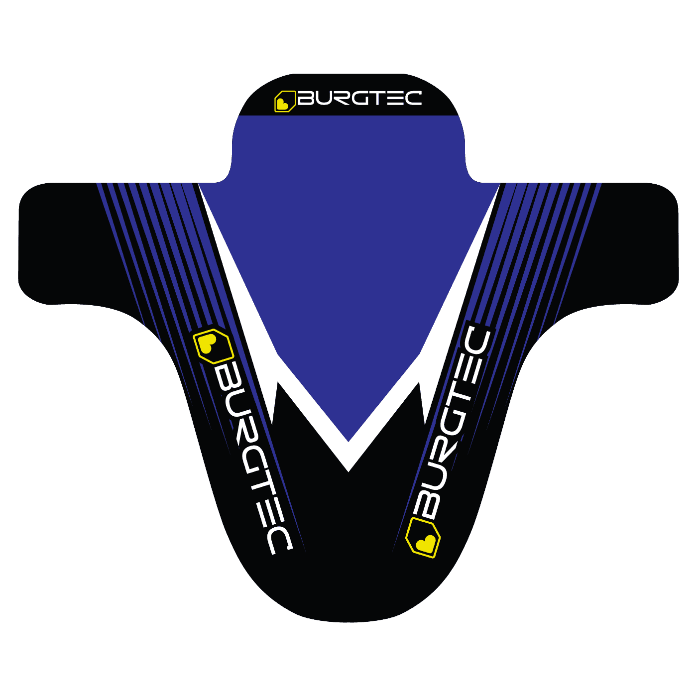 Burgtec Moto Mudguard-Blue-BRINK
