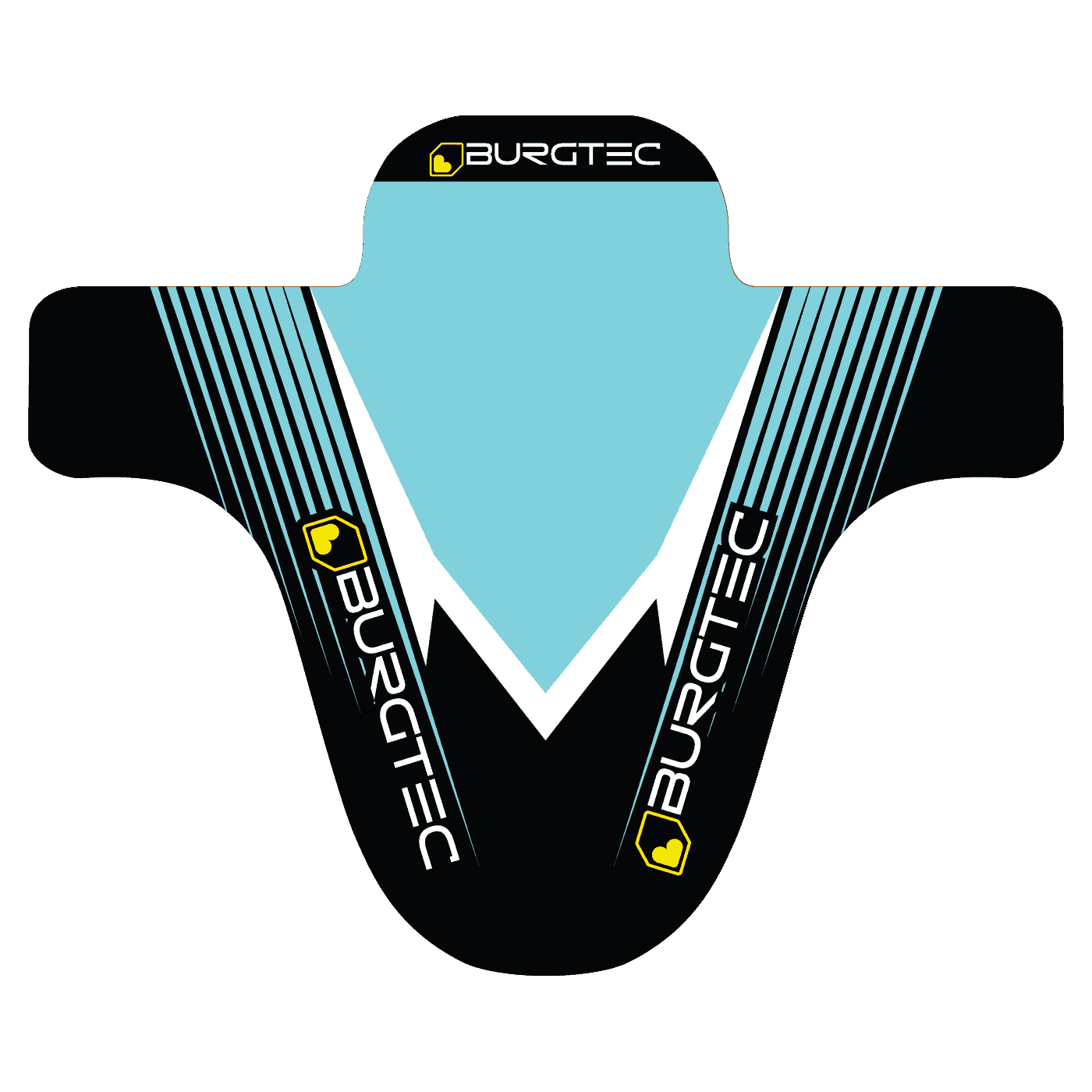 Burgtec Moto Mudguard-Mint-BRINK