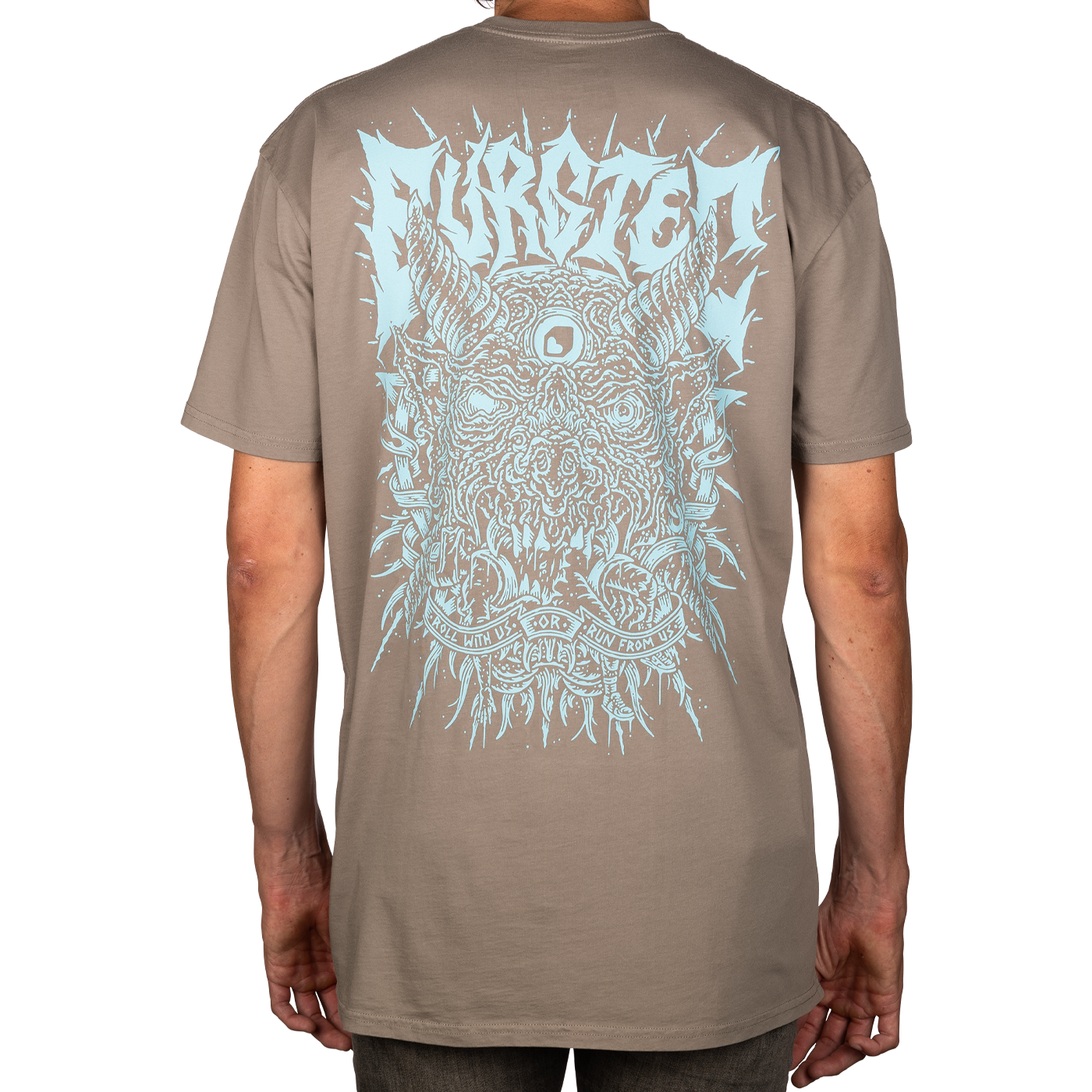 Burgtec Roll With Us Faded T-Shirt-BRINK