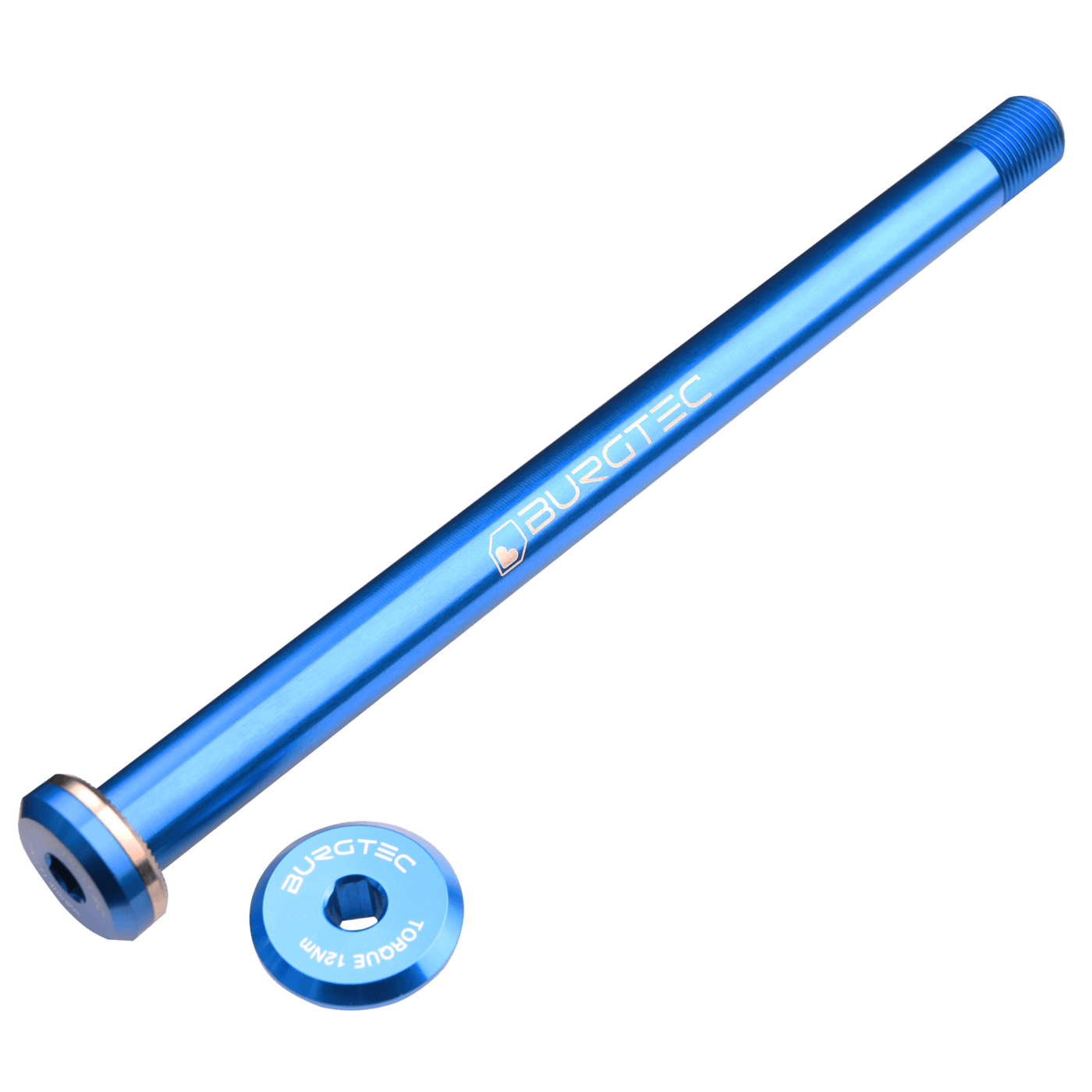 Burgtec Santa Cruz Rear Axle-168.5mm-Deep Blue-BRINK