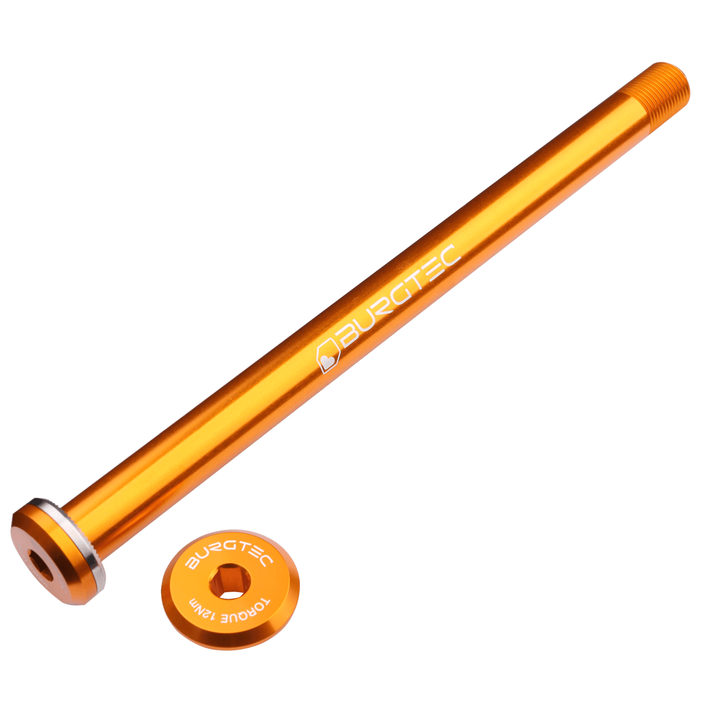 Burgtec Santa Cruz Rear Axle-168.5mm-Iron Bro Orange-BRINK