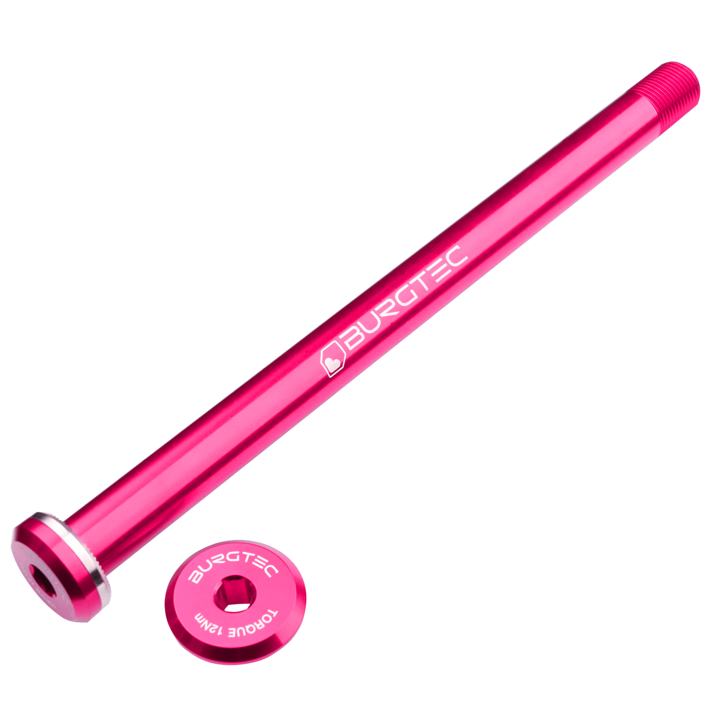 Burgtec Santa Cruz Rear Axle-168.5mm-Toxic Barbie Pink-BRINK
