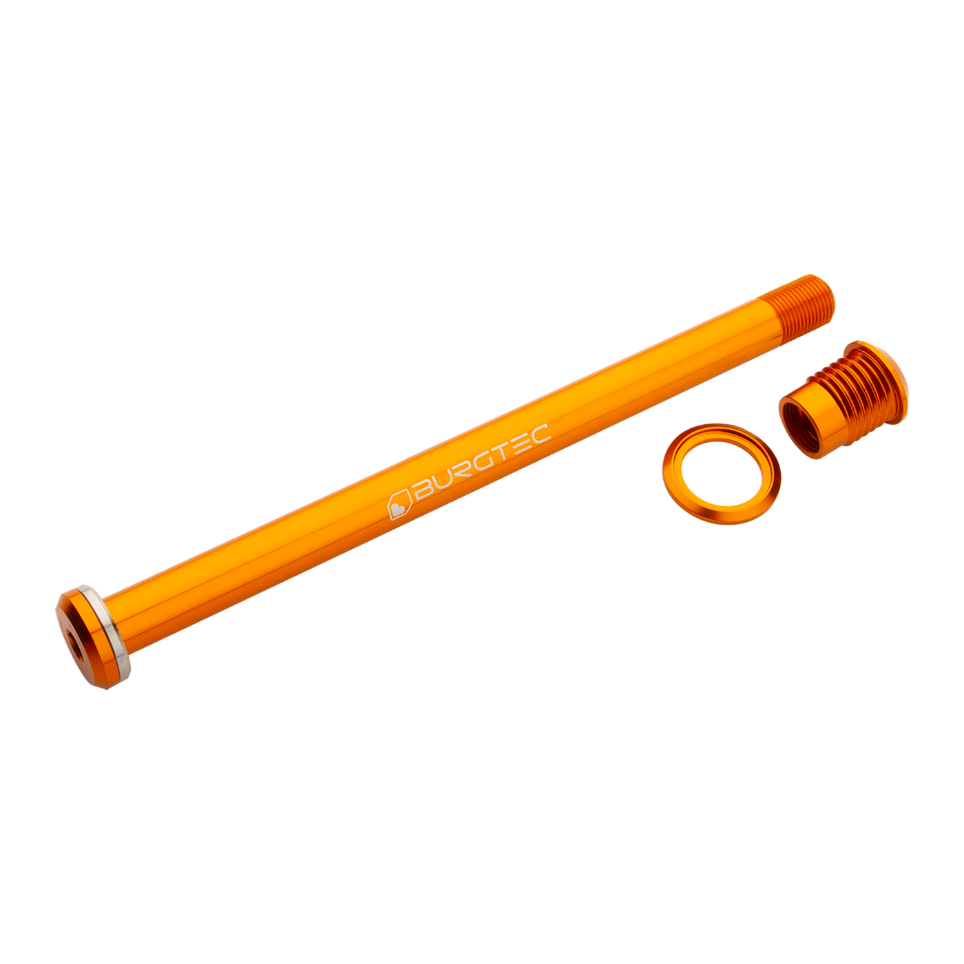 Burgtec Santa Cruz Rear Axle-173.7mm-Iron Bro Orange-BRINK