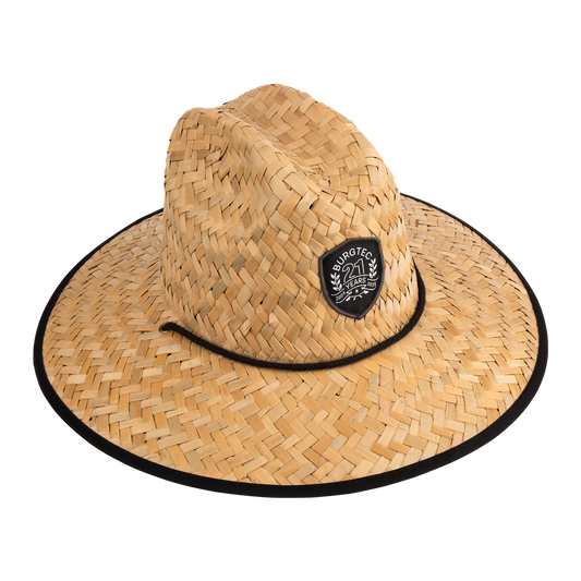 Burgtec Shaper Straw Brimmed Hat-BRINK