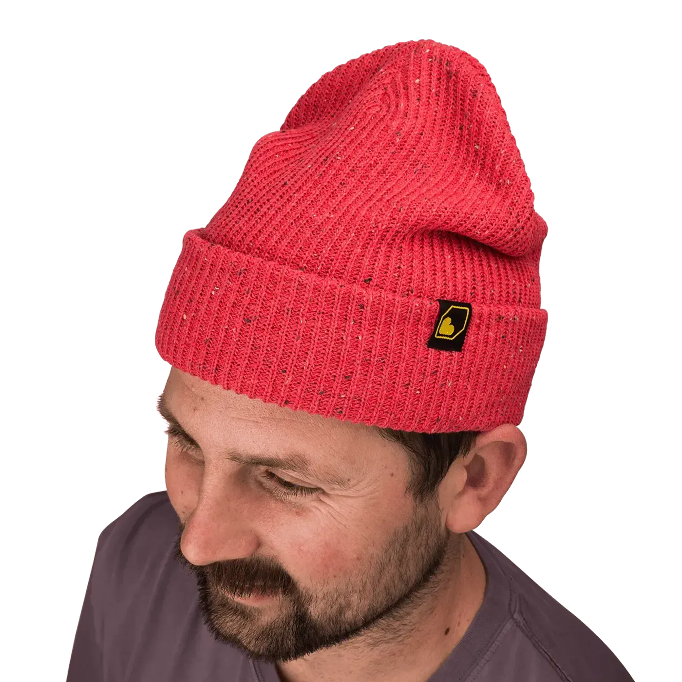 Burgtec Smuggler's Beanie-Raspberry Speckle-BRINK