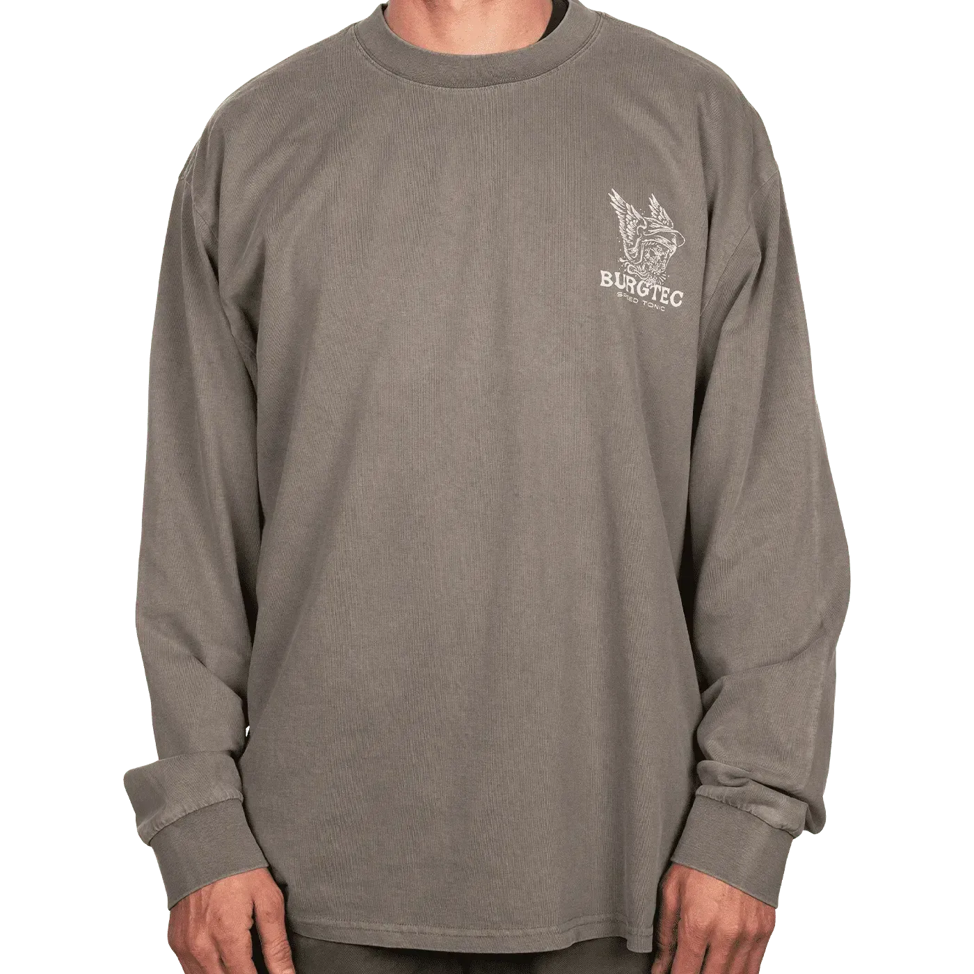 Burgtec Speed Tonic Faded Long Sleeve T-shirt-BRINK