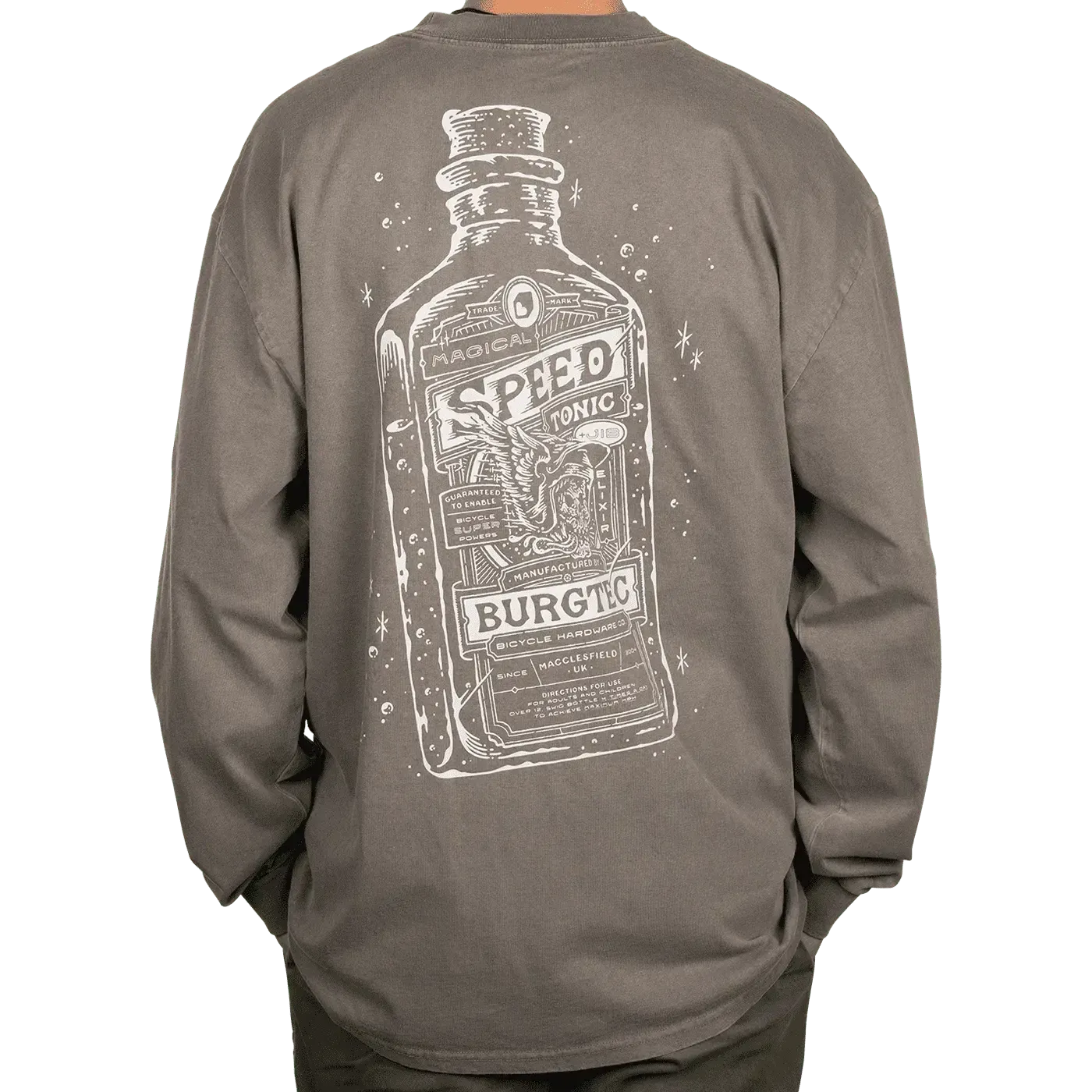 Burgtec Speed Tonic Faded Long Sleeve T-shirt-BRINK