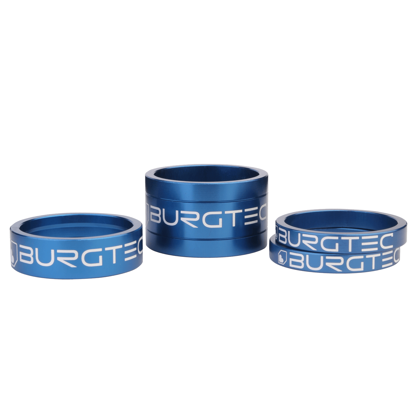Burgtec Stem Spacer Kit-Deep Blue-BRINK