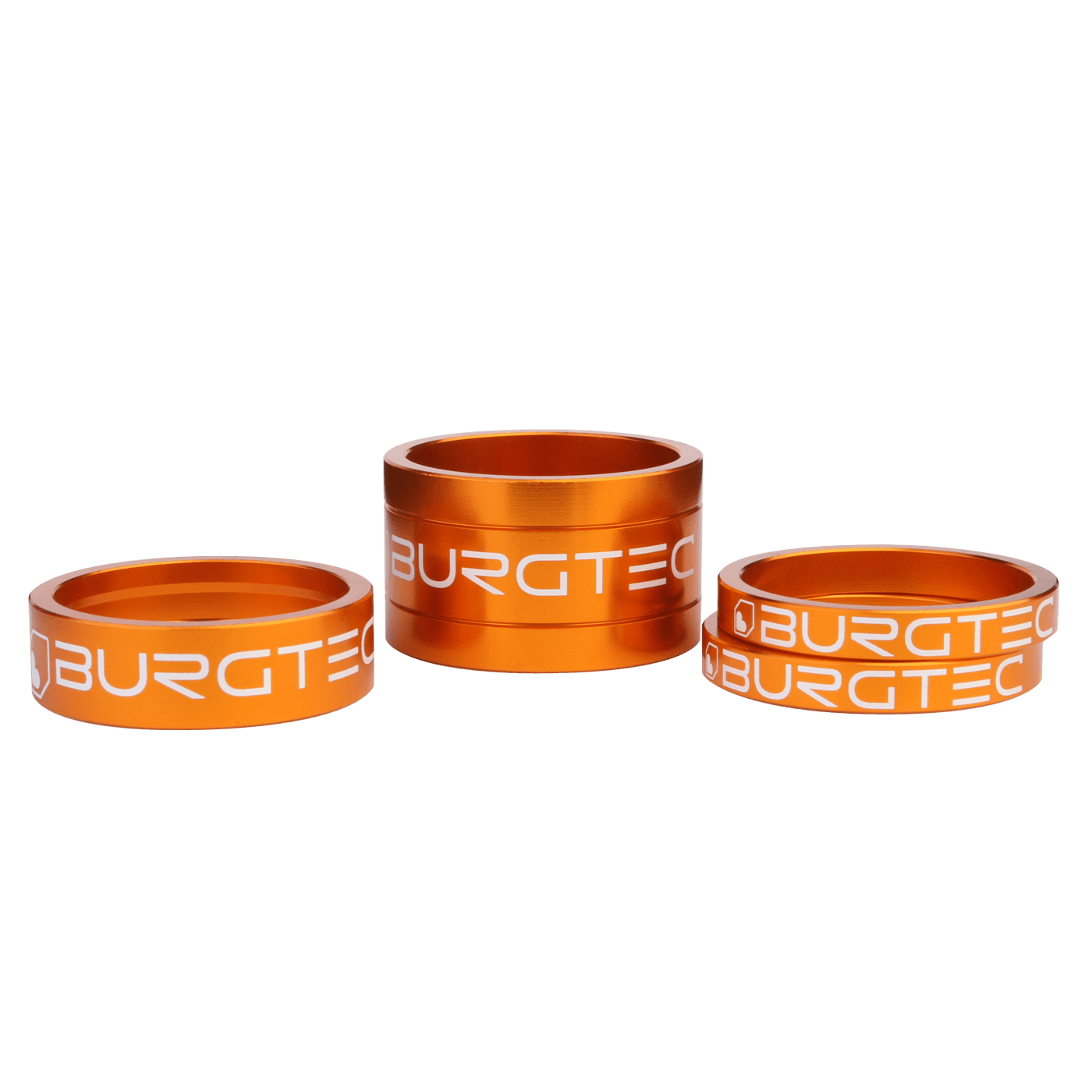 Burgtec Stem Spacer Kit-Iron Bro Orange-BRINK