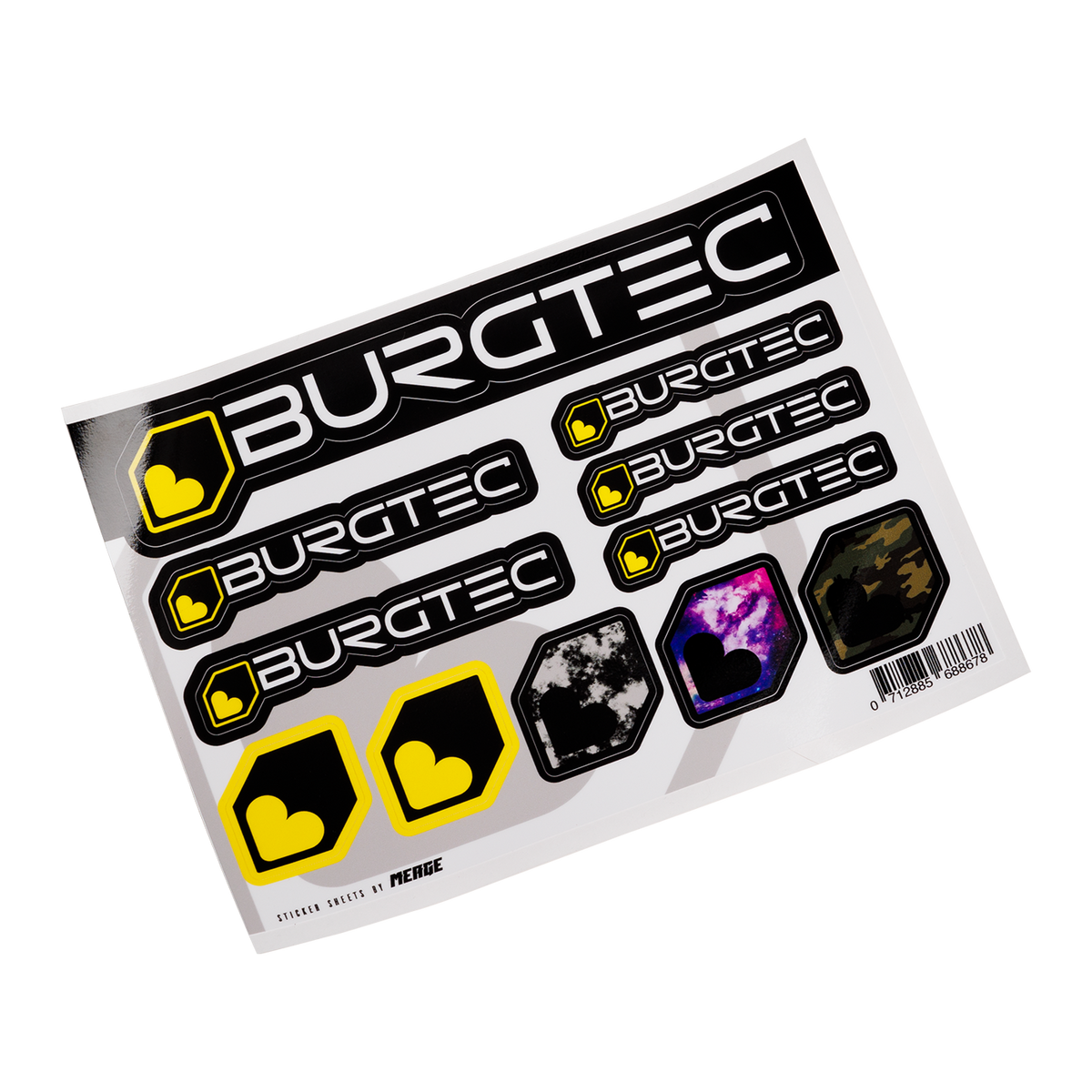 Burgtec Sticker Sheet-BRINK