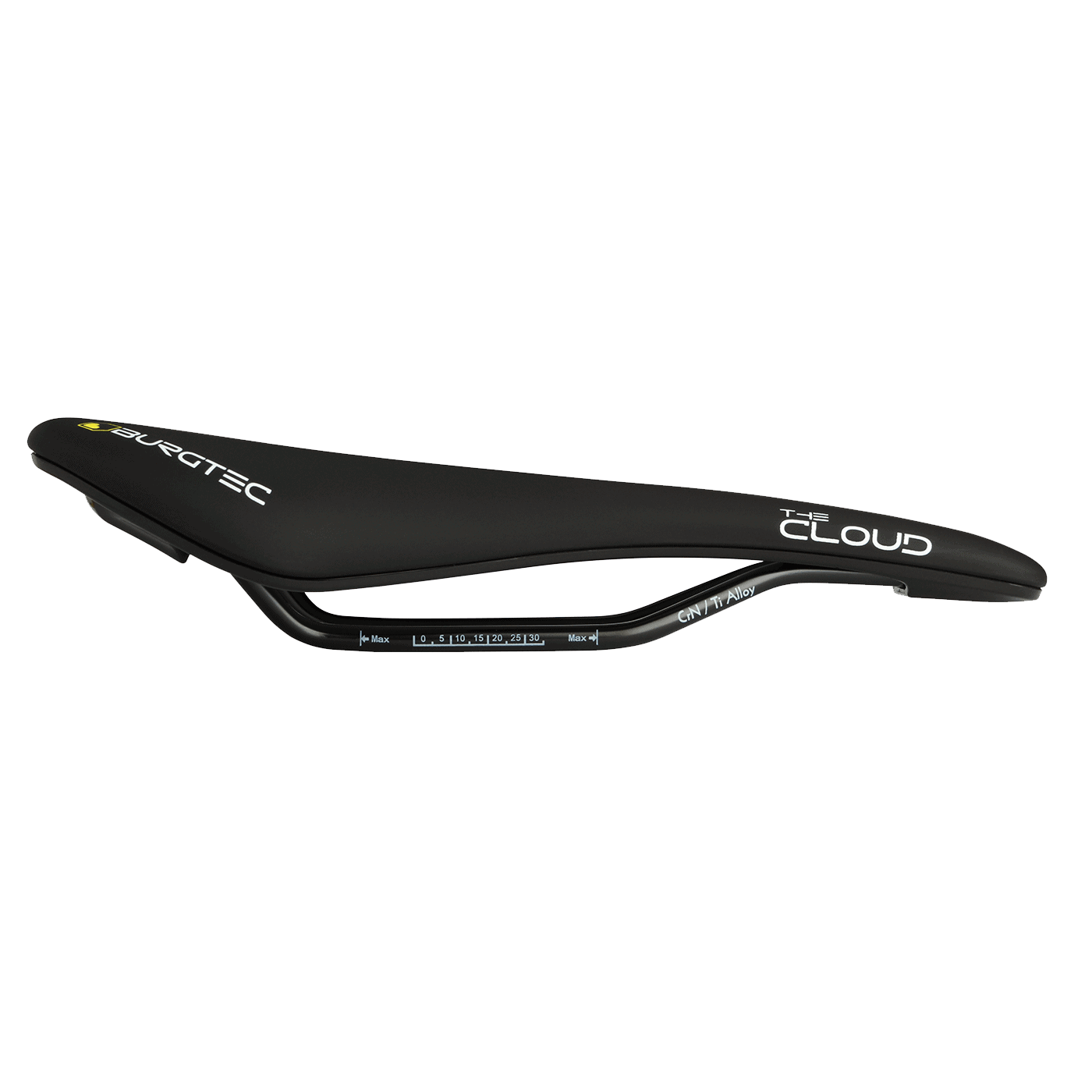 Burgtec The Cloud MK2 Saddle-Ti Rails / Carbon Base-BRINK