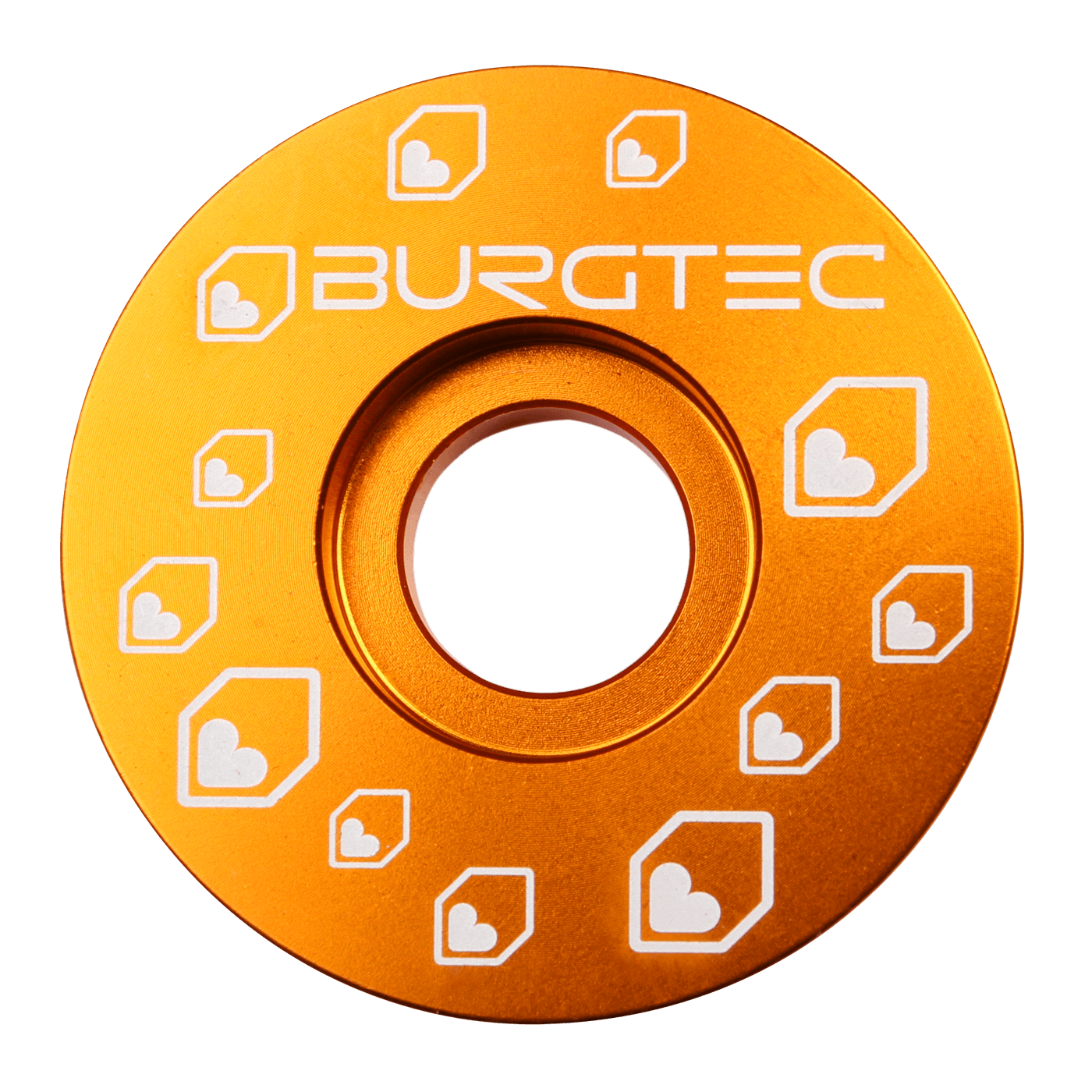 Burgtec Top Cap-Iron Bro Orange-BRINK