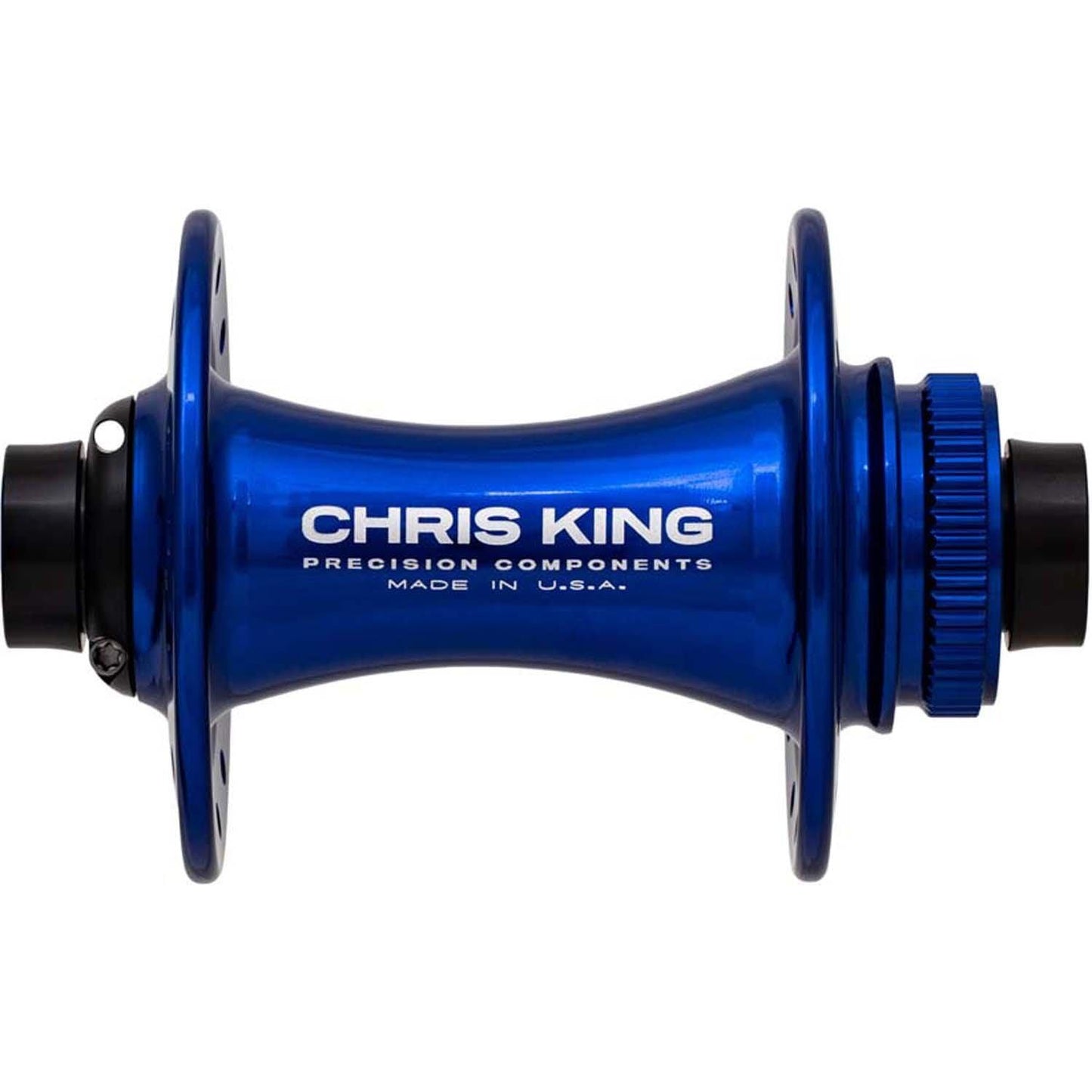 Chris King MTB Boost Front Hub | Centre Lock | Steel Bearings-110 x 15mm-28h-Navy-BRINK