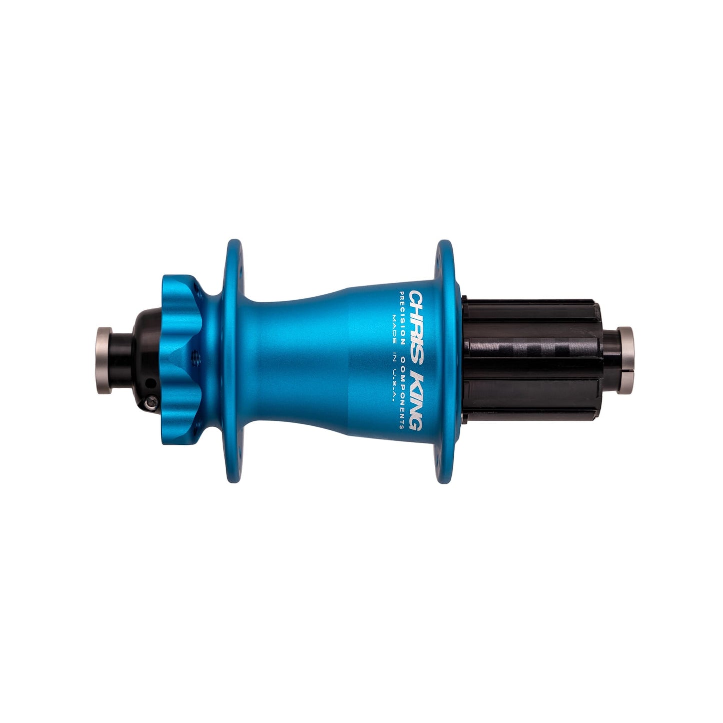 Chris King MTB Boost Rear Hub | 6-Bolt | Ceramic Bearings-32h-Matte Turquoise-HG-BRINK