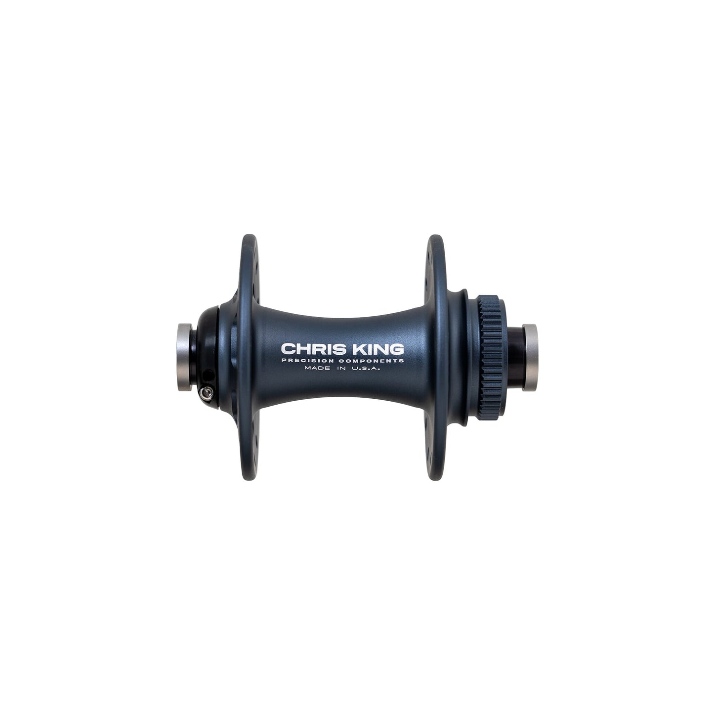 Chris King Road R45D Front Hub | Centre Lock | Ceramic Bearings-100 x 12mm-24h-Midnight-BRINK