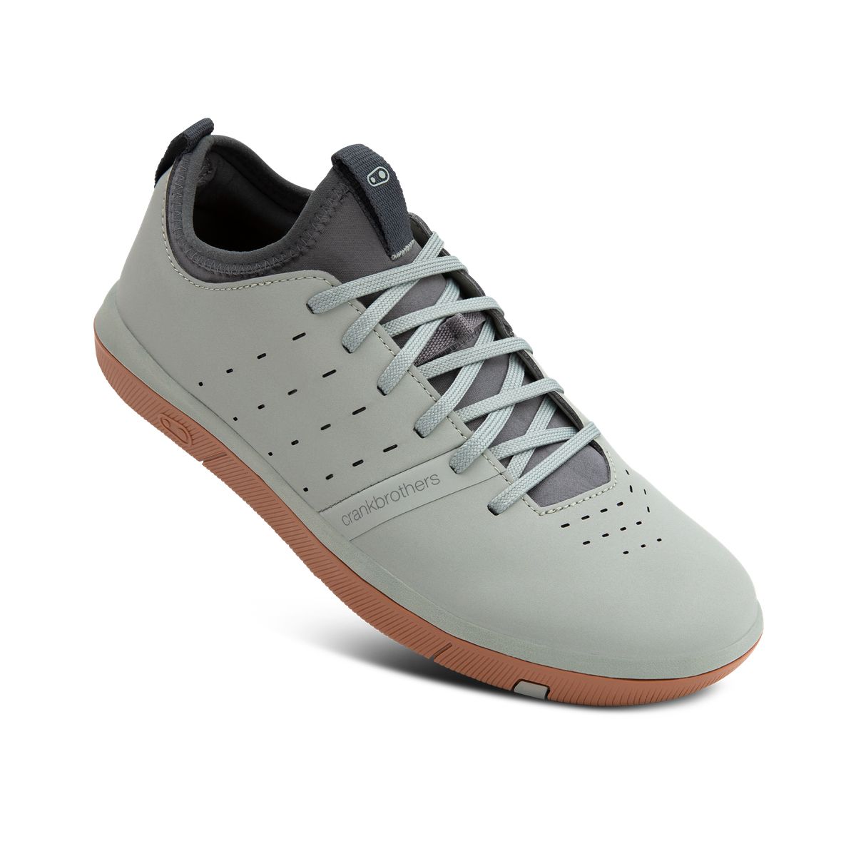 Crankbrothers Stamp Street Fabio Shoes-4-Sage / Gum-BRINK