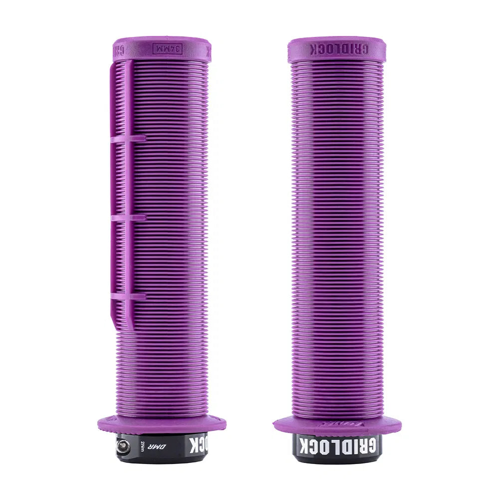 DMR Gridlock Lock-On Grips-Purple-BRINK