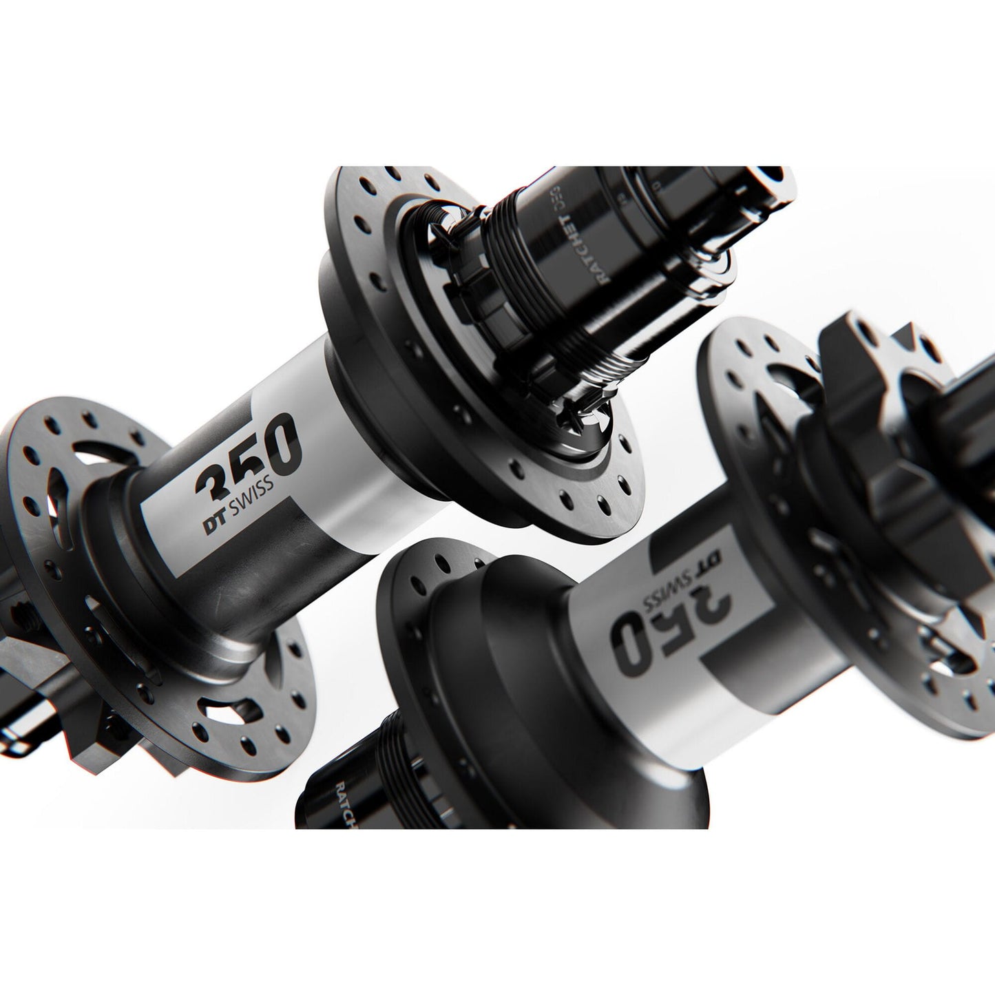 DT Swiss 350 DEG Rear Hub 32h Microspline 6-bolt-BRINK