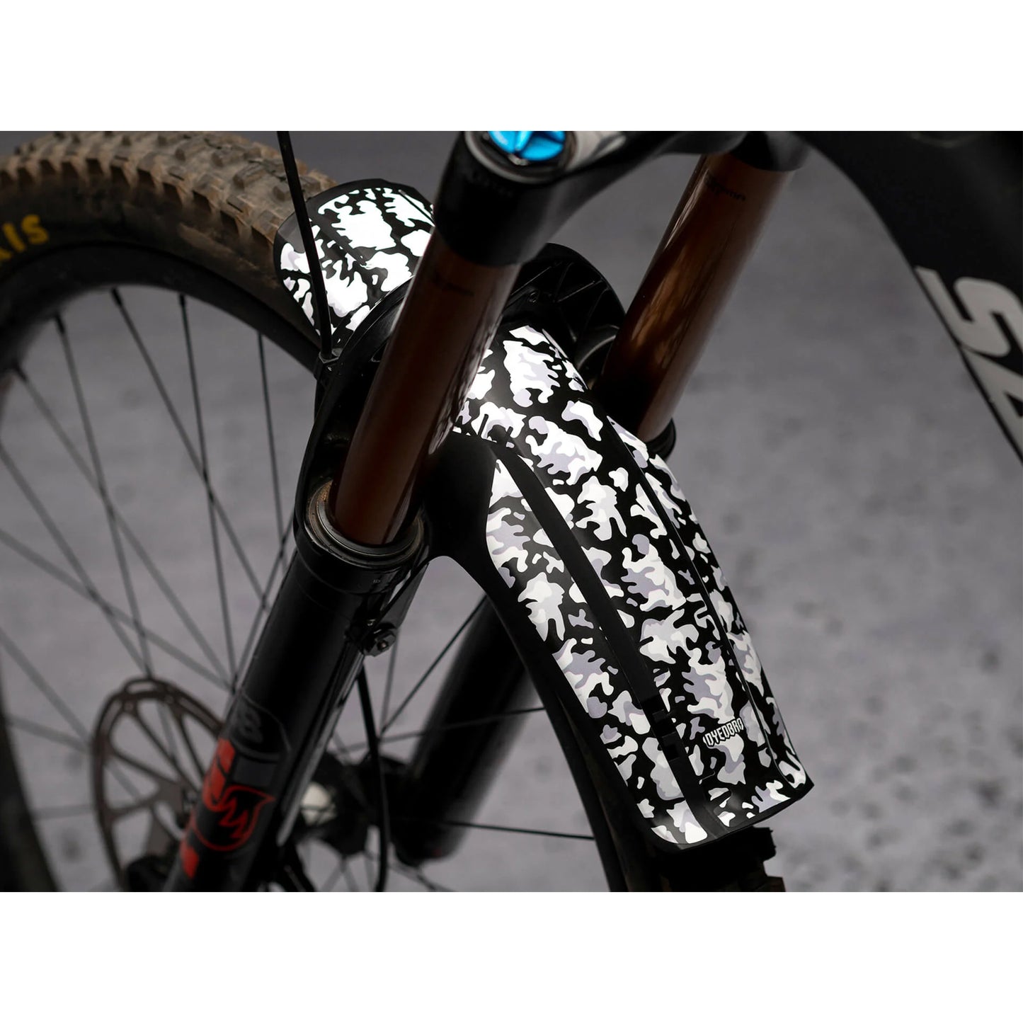 DYEDBRO Camo Mudguard Decal-FOX 36-38 XL-BRINK