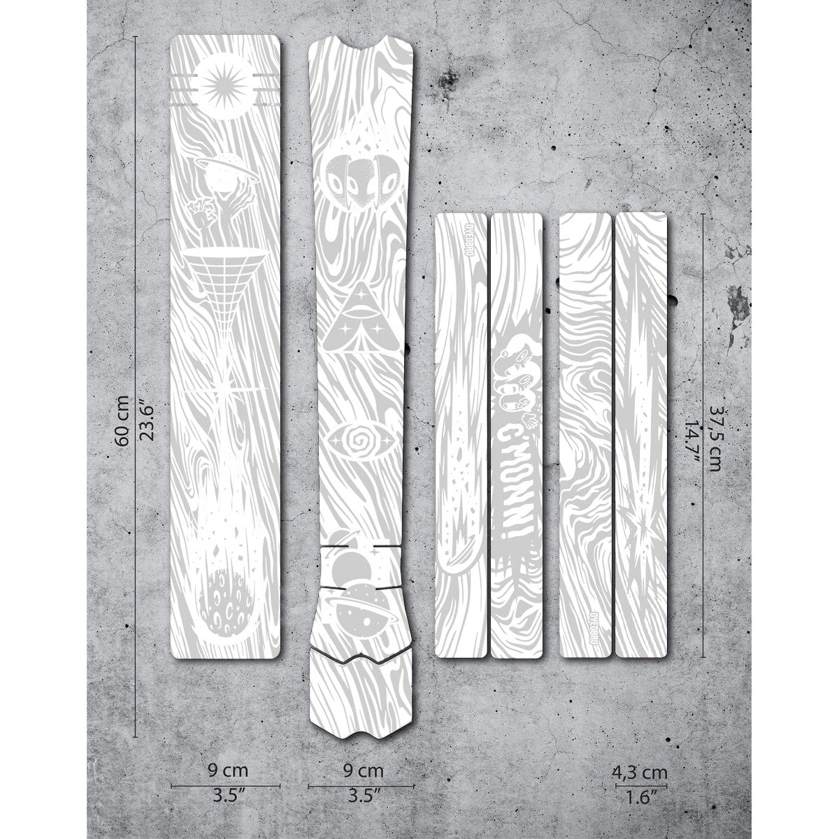 DYEDBRO Kaos-White-Gloss-BRINK