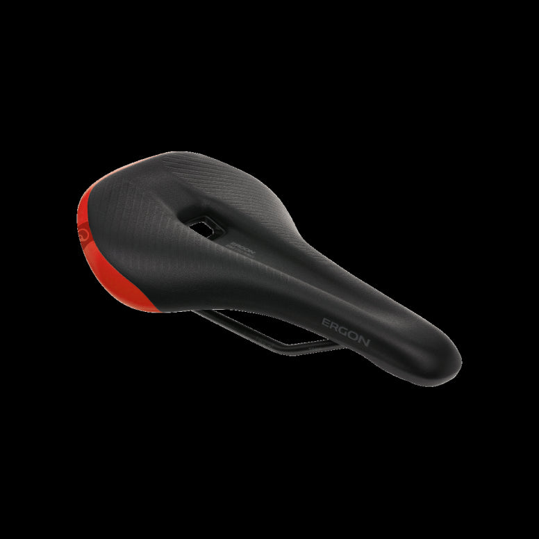 Ergon SM Pro Men Saddle-M / L-Black / Red-BRINK