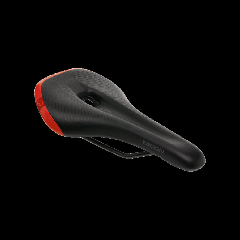 Ergon SM Pro Men Saddle-S / M-Black / Red-BRINK