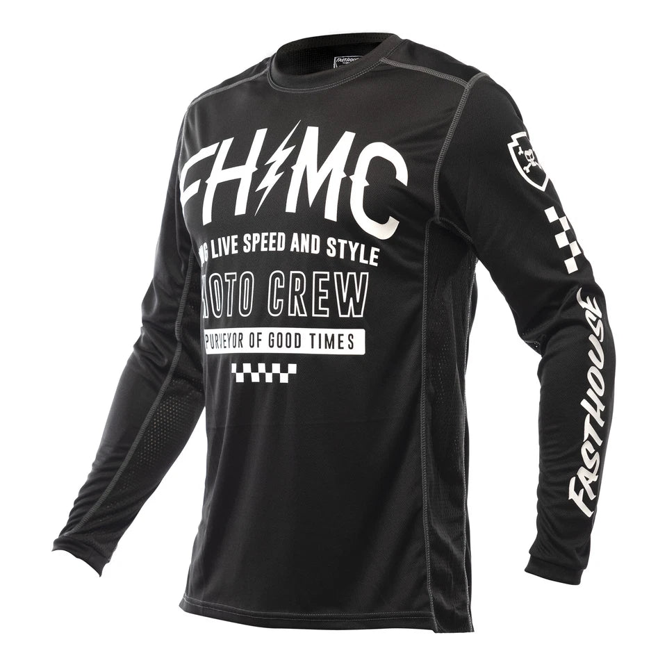 Fasthouse Grindhouse Cypher Jersey-Black-M-BRINK