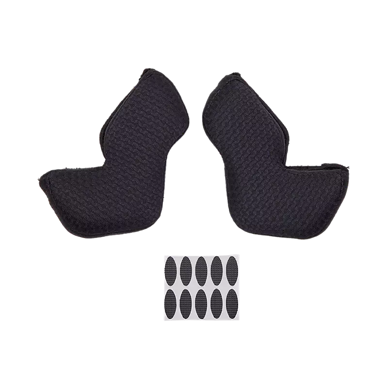 Fox Head 23 Dropframe Pro Cheekpads-Standard / S-Black-BRINK
