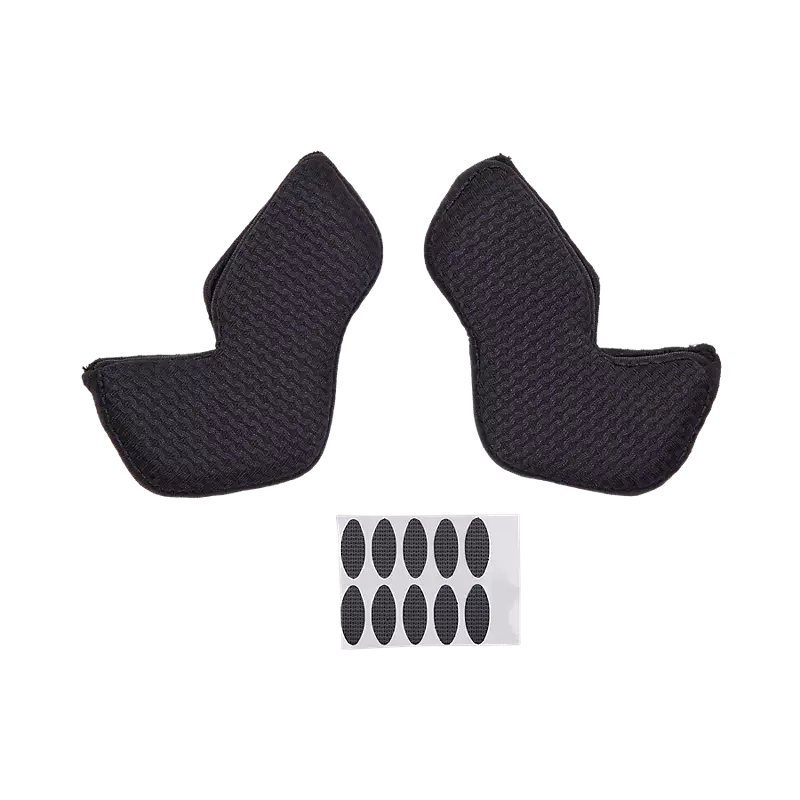 Fox Head 23 Dropframe Pro Cheekpads-Thin / S-Black-BRINK