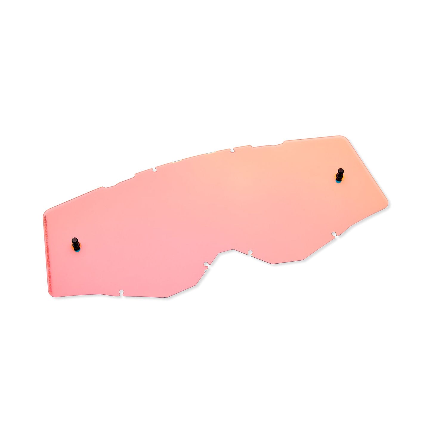 Fox Head Airspace & Main Replacement Mirror Lexan Lens 2026-One Size-Red-BRINK