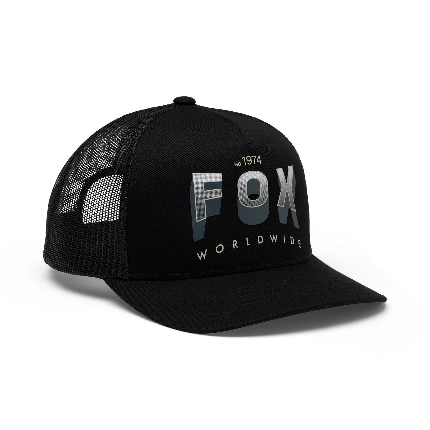 Fox Head Block Mesh Trucker Hat 2026-One Size-Black-BRINK