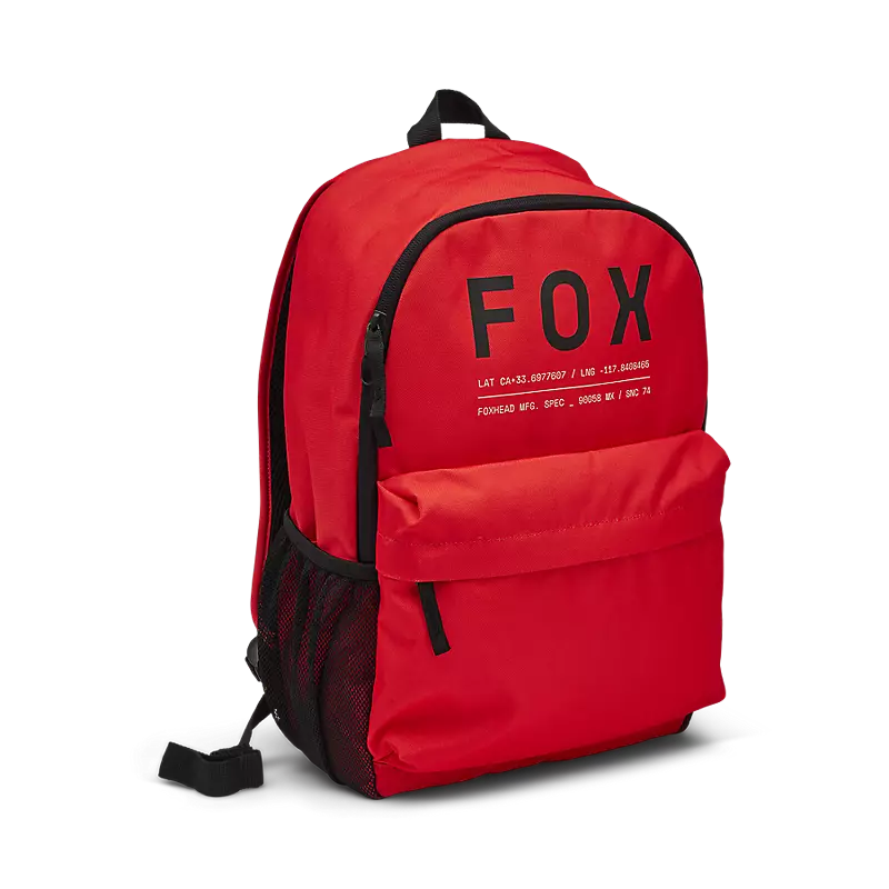Fox Head Clean Up Backpack 2025-One Size-Fluorescent Red-BRINK