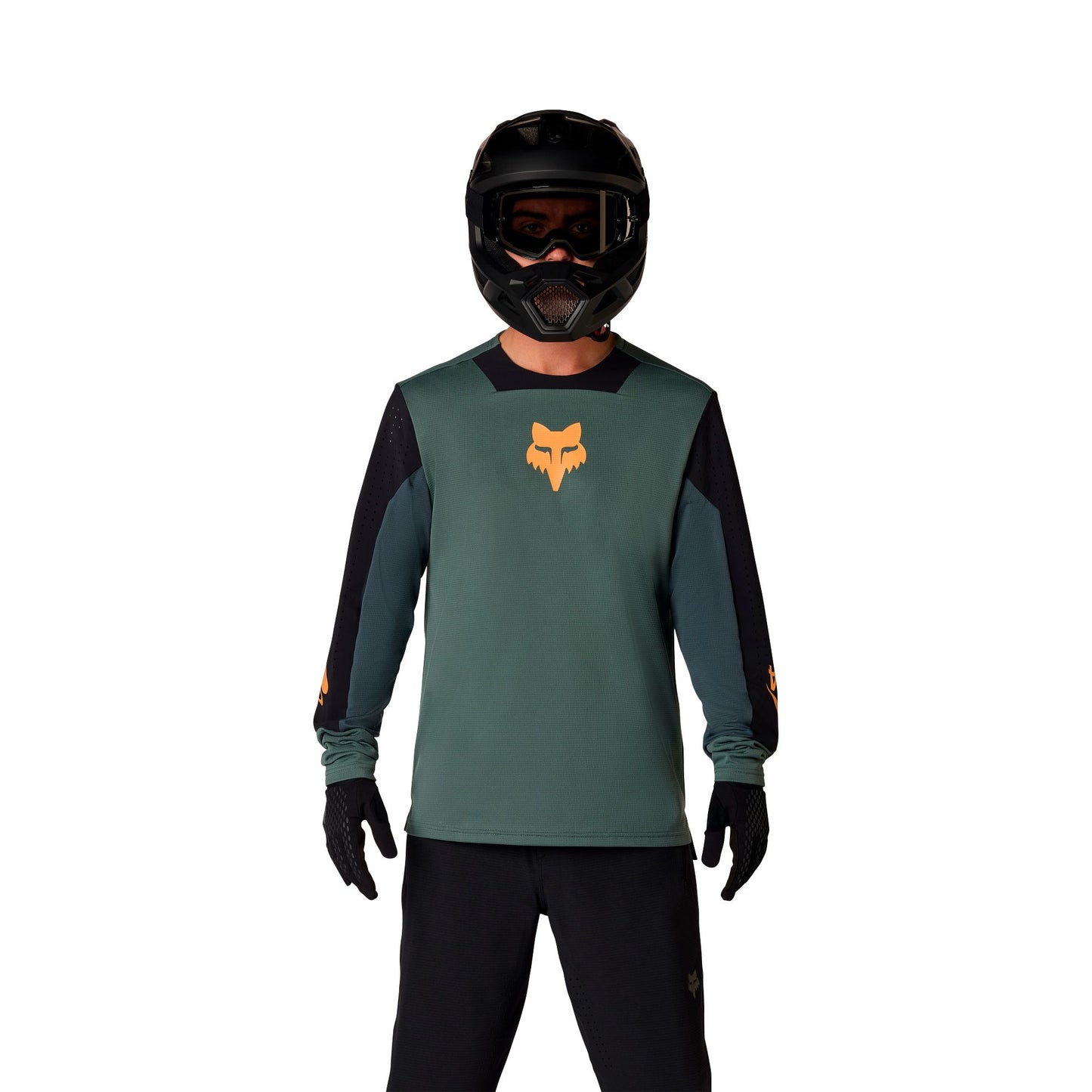 Fox Head Defend Creation Long Sleeve Jersey-S-Sage-BRINK