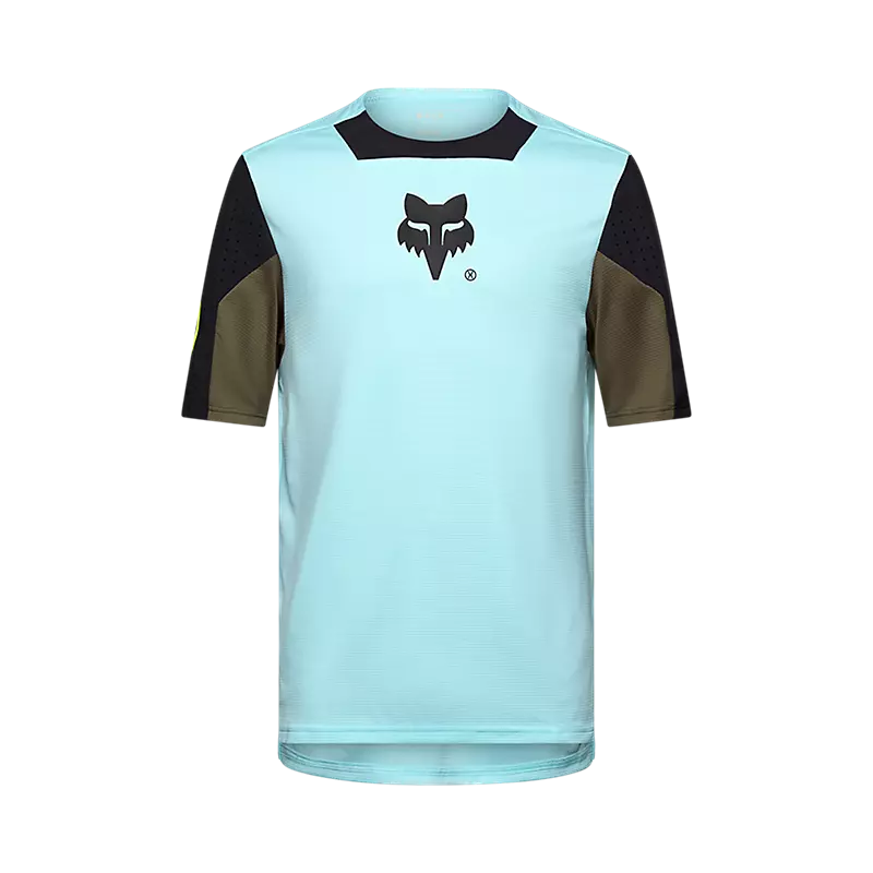 Fox Head Defend SS Jersey Elevated-S-Light Blue-BRINK