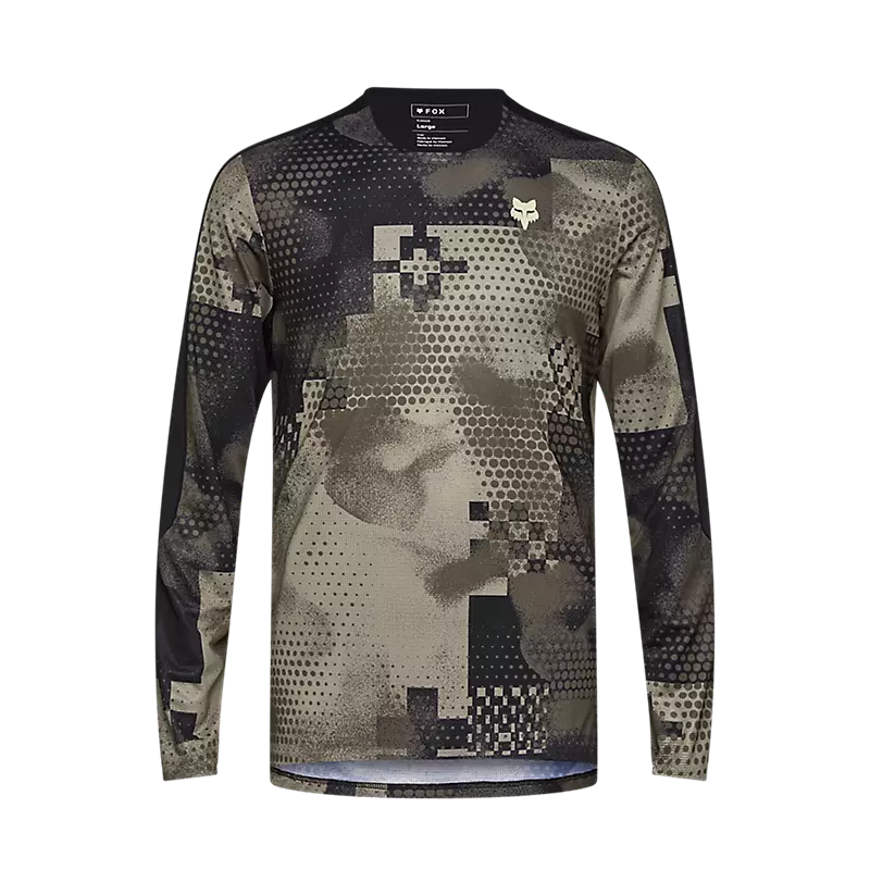 Fox Head Flexair Ascent LS Jersey-S-Pulse Sand-BRINK