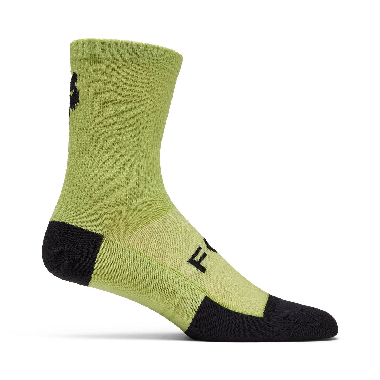Fox Head Flexair Merino 6" Socks 2026-XS / S-Lime-BRINK