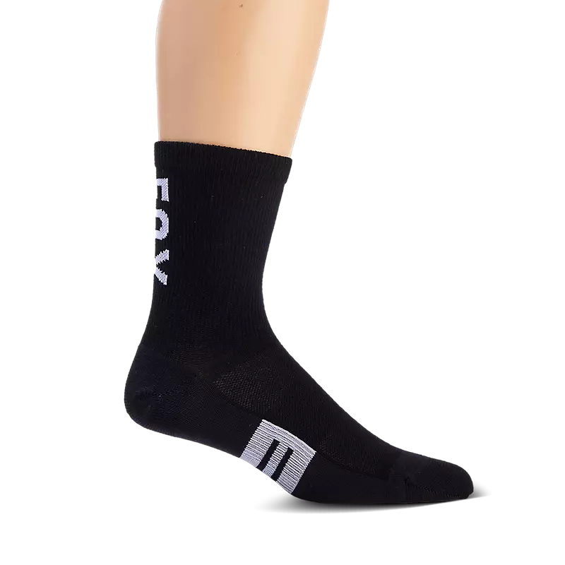 Fox Head Fox Head 6" Flexair Merino Sock 2025-XS/S-Black-BRINK