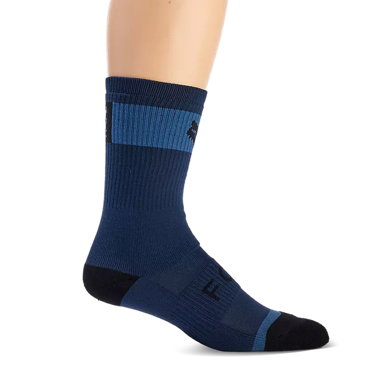 Fox Head Fox Head 8" Defend Winter Sock 2025-XS/S-Midnight-BRINK