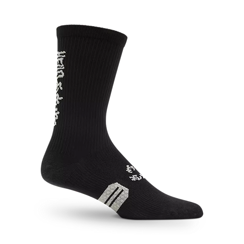 Fox Head Fox Head 8" Ranger Sock Hello Future 2025-XS/S-Black-BRINK