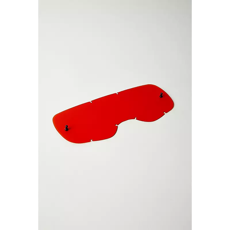 Fox Head MX20 Airspace/Main Clear Lens-One Size-Orange-BRINK