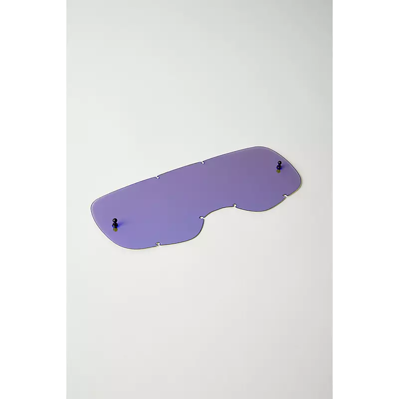 Fox Head MX20 Airspace/Main Mirror Lens-One Size-Blue-BRINK