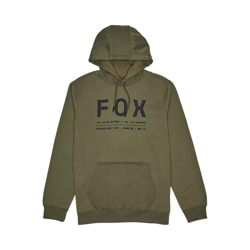 Fox Head Non Stop Fleece Pullover-S-Olive Green-BRINK